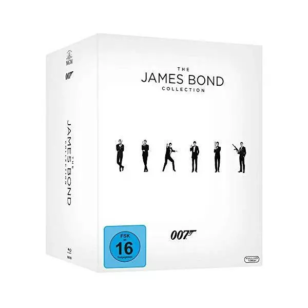 Blu-ray Neuf - James Bond-24-Movie-Collection
