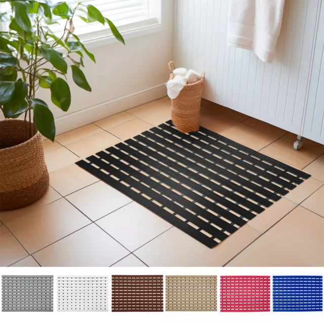 Bath Shower Mat Non Slip Pvc Bathroom Rubber Mats Anti Slip