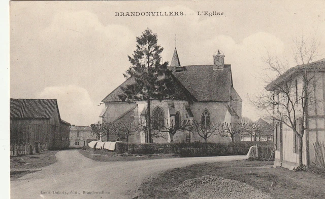 CPA 51 BRANDONVILLERS L'Eglise