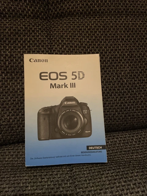 Manual - Bedienungsanleitung - Canon EOS 5D Mark III  - Deutsch