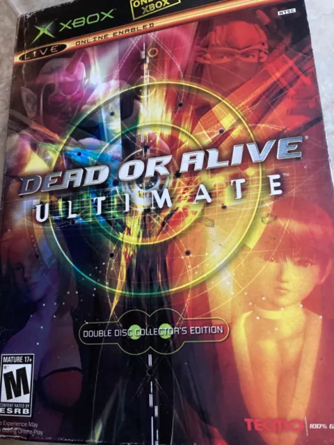 Dead or Alive Ultimate - Double Disc Collector's Edition (Microsoft Xbox, 2004)