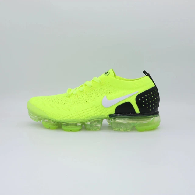 Nike Air VaporMax Flyknit 2 Fluorescent green Men's Air Cushion Trainers