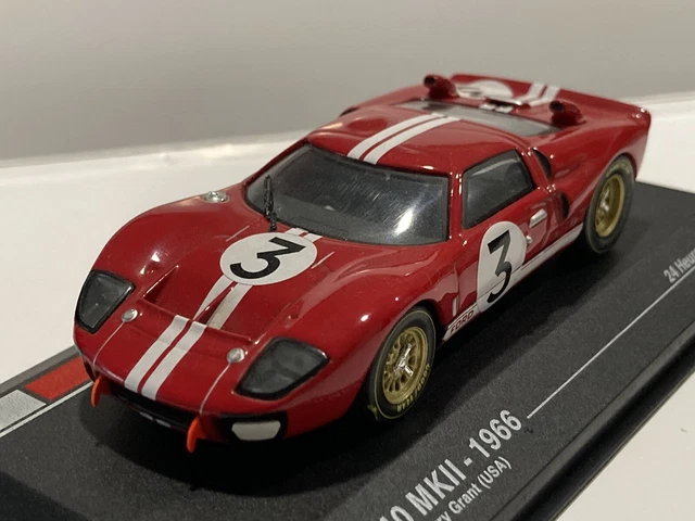 Modellino IXO 1/43 Ford GT Le Mans 2019, Colore Blu, Metallo, FGT43103
