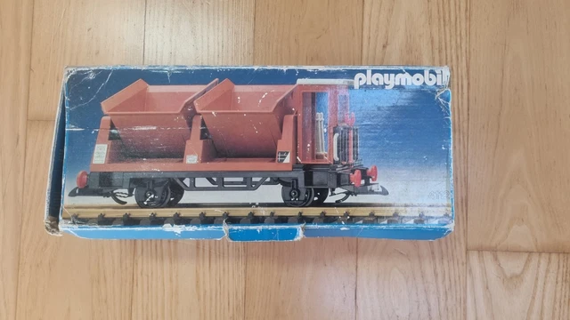 Playmobil 4025 Train De Marchandise Collector - Complet - Très Bon état