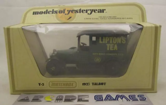 Matchbox models of yesteryear liptons tea van on sale
