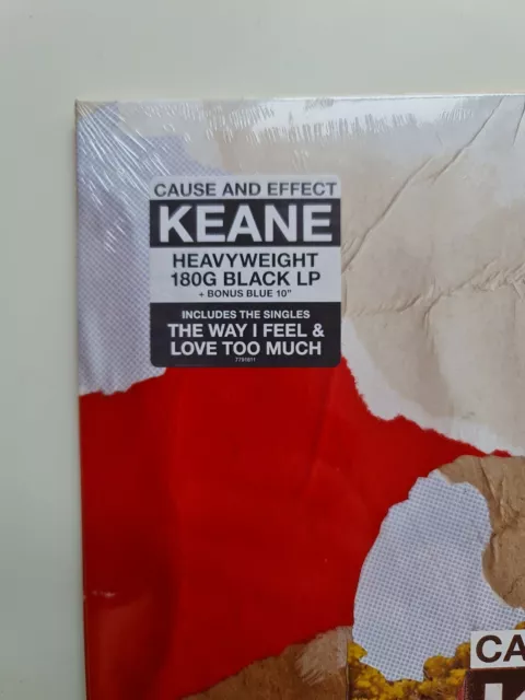 Keane - Cause And Effect - 180g Vinyl LP + 5 Track Blue 10" NEW & SEALED 3