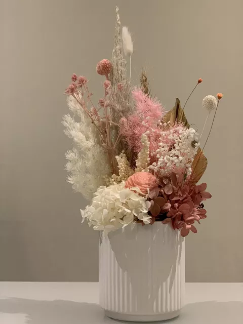 Tabletop Dried And Preserved Flower Arrangement Gift Floral Decoration