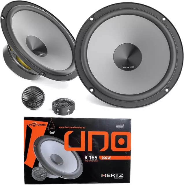 Altoparlanti Auto Hertz K 165 Casse 165mm Sistema 2 Vie Woofer 16,5cm Tweeter