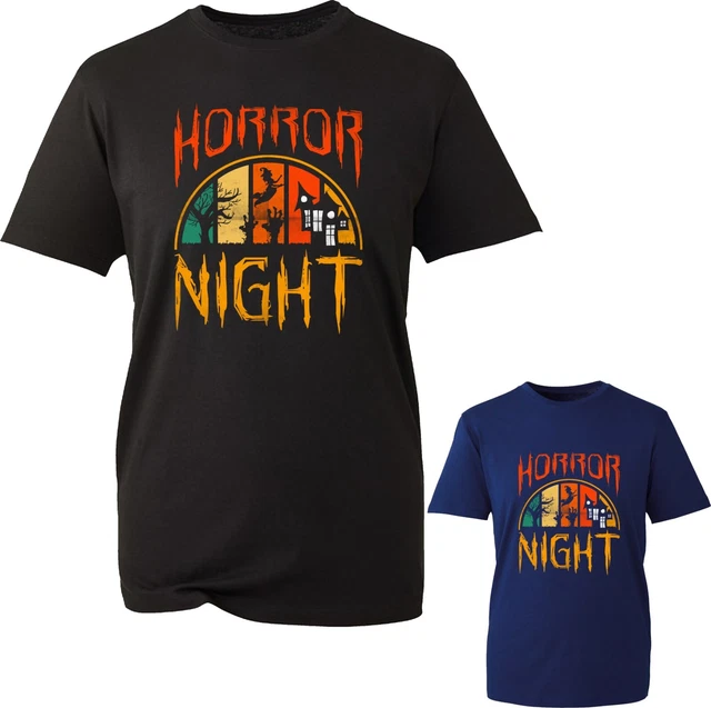 Maglietta Horror Night Casual Wear Halloween Festa Compleanno Regalo di Natale unisex Tappo da tè