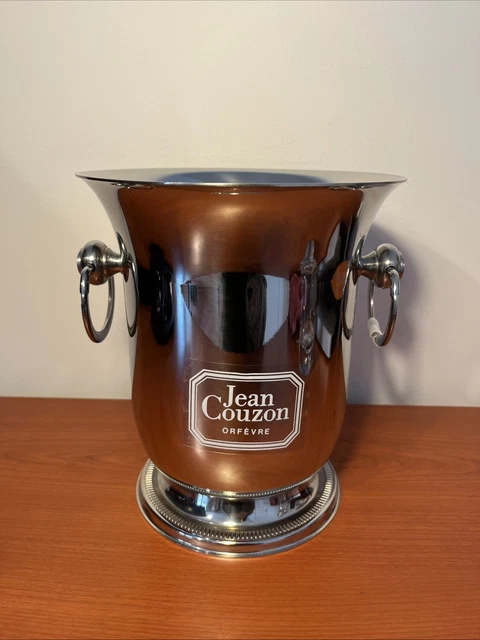 Seau à glace / champagne Jean Couzon neuf. Octogonal. Rare - Arts de la table