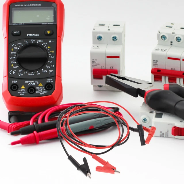 1 paire Embouts de sonde en cuivre Sonde d'essai multimètre Sondes multimètre