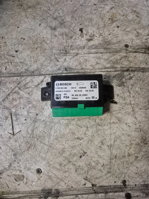 Boîtier ECU De Radar De Recul Citroën Xsara - Référence OEM 9633523680 - Pièce D'occasion Testée Fonctionnelle