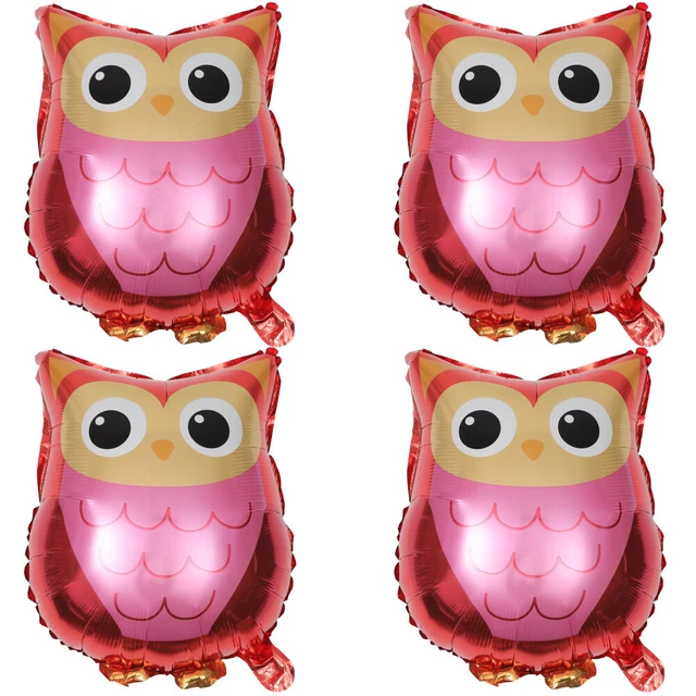 4 Pcs Festival Balloon Film Baby Bunny Decor Forest Party Balloons