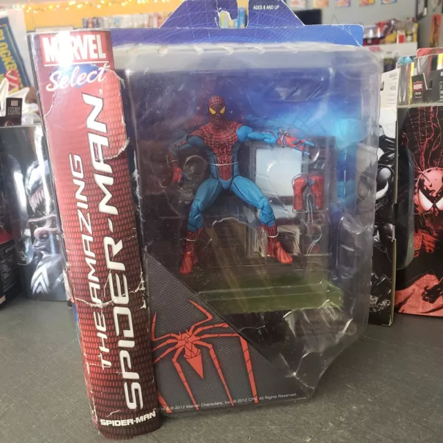 Marvel Select The Amazing Spider-Man 2012 Movie Action Figure Masked