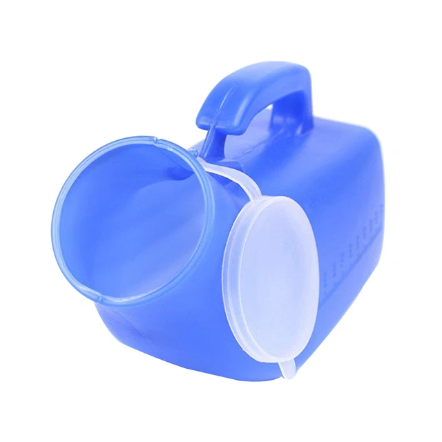 Orinatoio portatile riutilizzabile per anziani 1200 ml orinatoio per anziani uomo leggero
