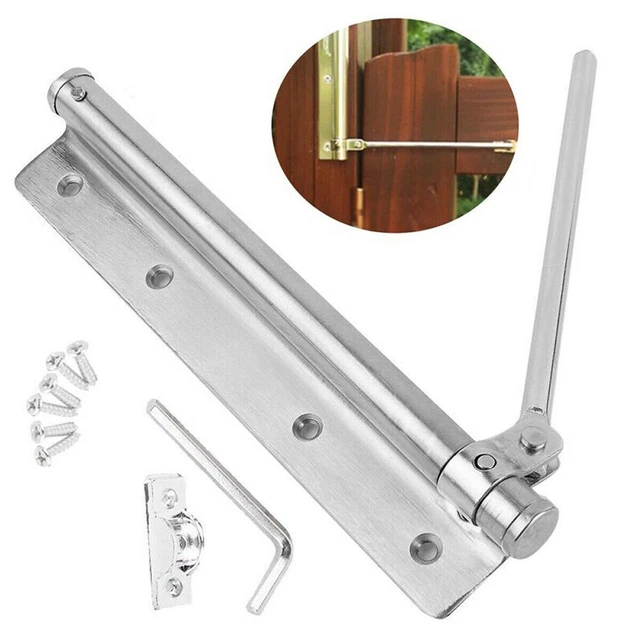 HEAVY DUTY SURFACE Mounted Door Gate Closer Spring Loaded Adjustable ...