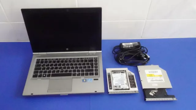 HP Elitebook 8470p Notebook -  i5 3360M 2.8GHz 8GB - 1x SSD + 1xHDD + 1xDVDR TOP