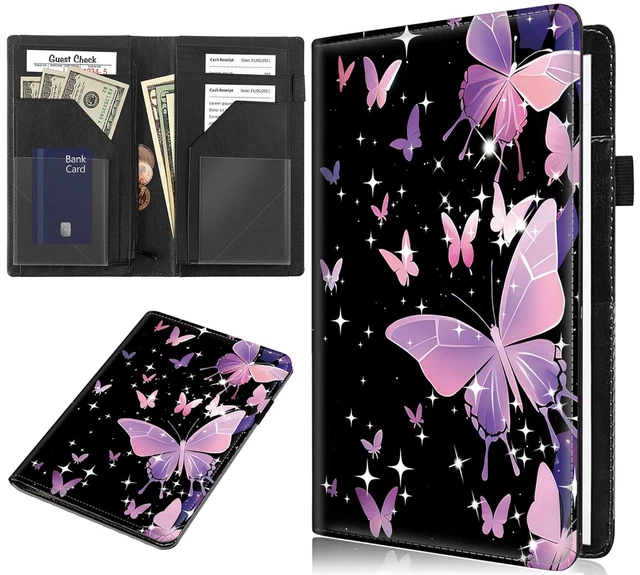 Server Books, Enlarged 9X5 Inches Server Book for Waitress, Waitress Books with