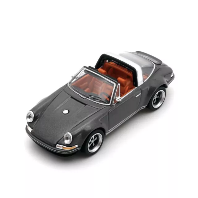 Porsche Singer 911 964 Targa  Grey *** POP RACE 1:64