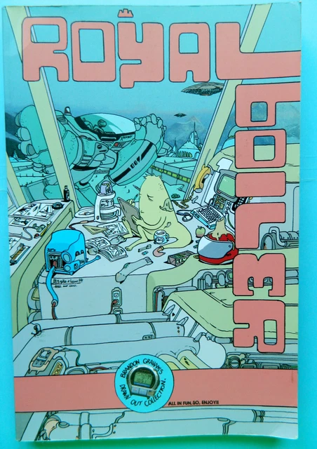 Image Comics  ROYAL BOILER DRAWN OUT COLLECTION softcover book by Brandon Graham