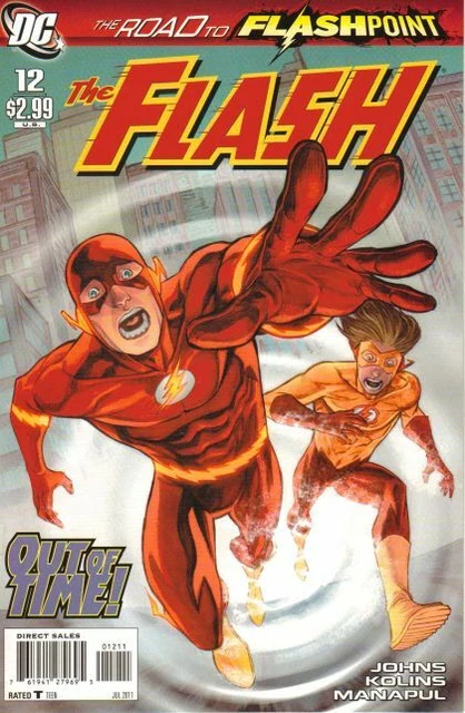 Flash Vol. 3 12 A  NM Stock Image Geoff Johns  Modern Age