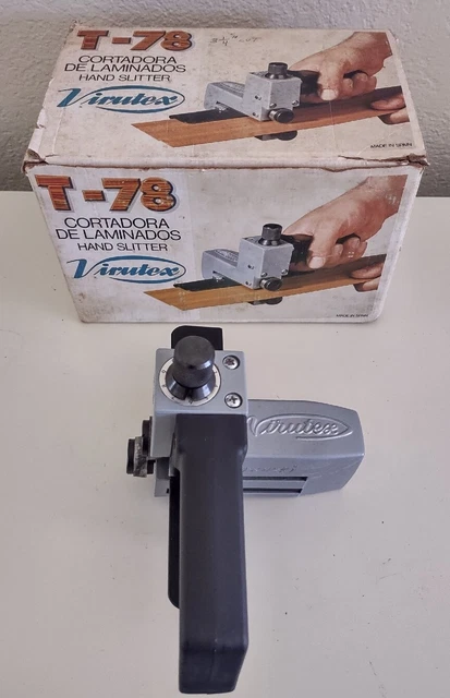 Cortadora de Mano Vintage VIRUTEX Modelo T-78 Hecha en España