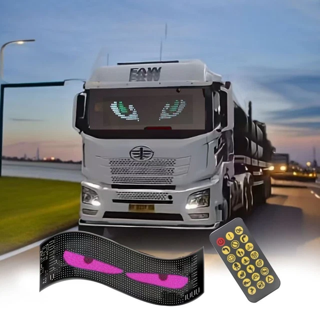 TRUCK WINDSHIELD CARS Devil Eyes Light Dynamic Display Screen £31.79