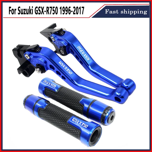 LOGO GSX-R750 Maniglia manubrio leva freno frizione corta per Suzuki GSX-R750