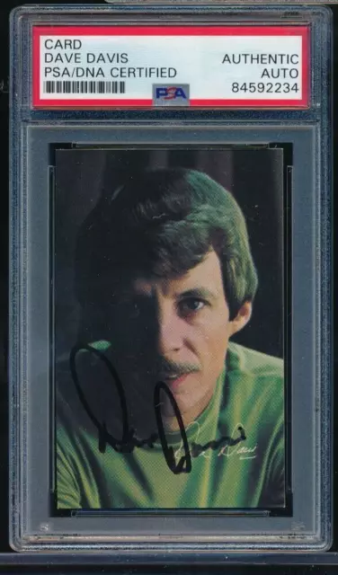 1973 PBA Bowling Dave Davis signed auto autograph PSA/DNA swsw6 3