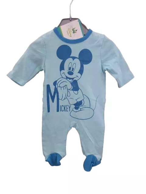 Pyjama bébé Garçon 1 Mois Disney® Mickey 100% Coton Dors bien Disney Baby