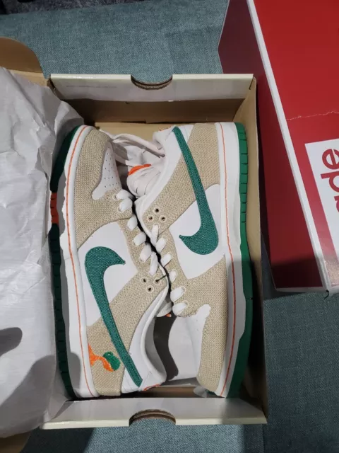 Size 9 Mens Nike SB Dunk Low x Jarritos White