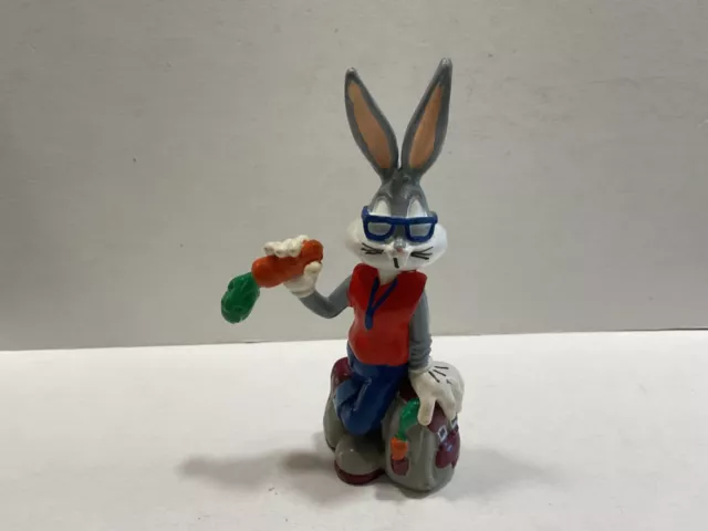 Looney Tunes Bullyland Bully 1998 Figur ca.9 cm: Bugs Bunny mit Rucksack Vintage