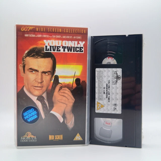 JAMES BOND YOU Only Live Twice Widescreen VHS 007 New And Sealed Tape 