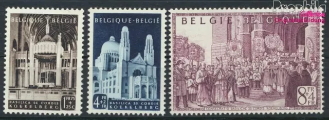 Belgique 922-924 (complète edition) neuf avec gomme originale 1952 ba (9349582