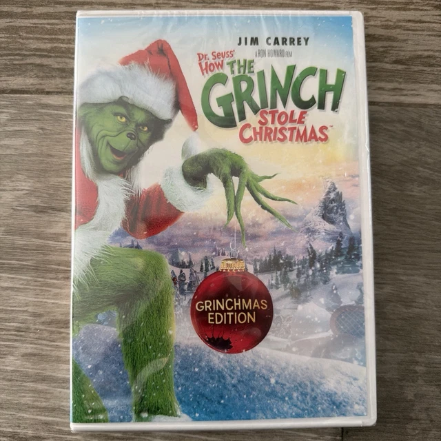 DR SEUSS HOW the Grinch Stole Christmas GRINCHMAS EDITION DVD w ...
