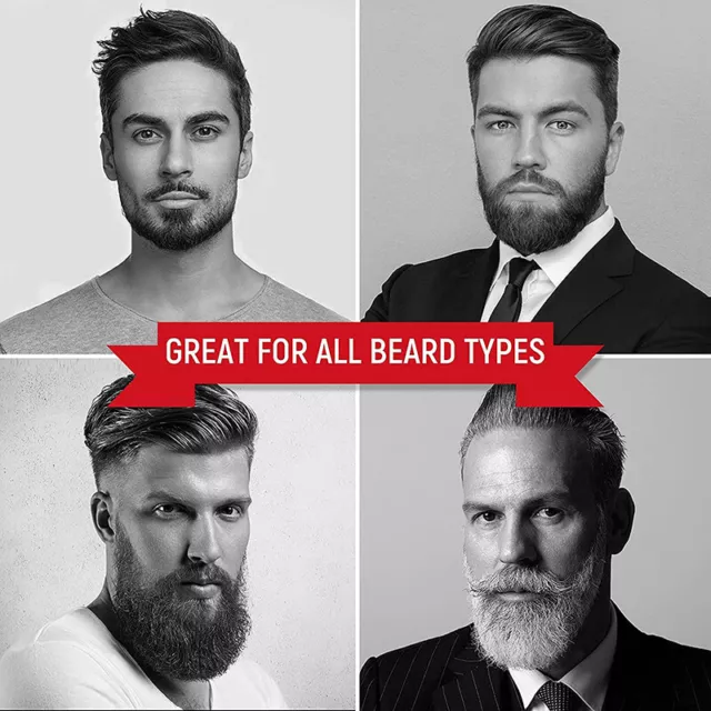 Men Boar Bristle Mustache Brush Wood Handle Comb Facial Beard Cleaning Too funny