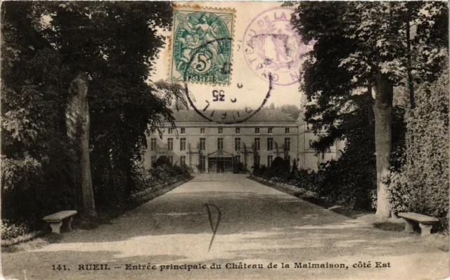 CPA AK RUEIL Entrée principale du Chateau de la Malmaison (413199)