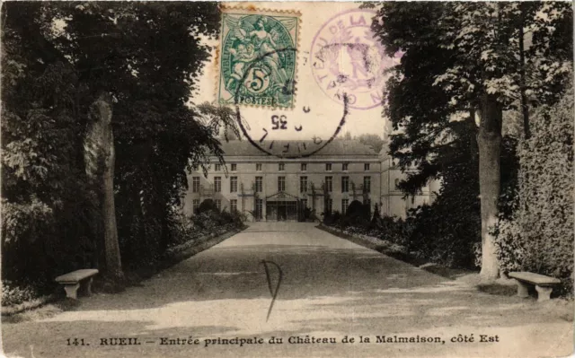 CPA AK RUEIL Main entrance of the Chateau de la Malmaison (413199)