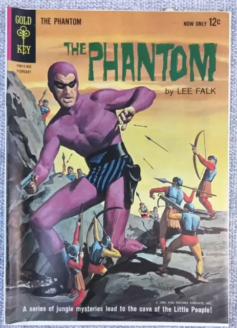 The Phantom #2 (1963) Gold Key Comics Lee Falk Little People