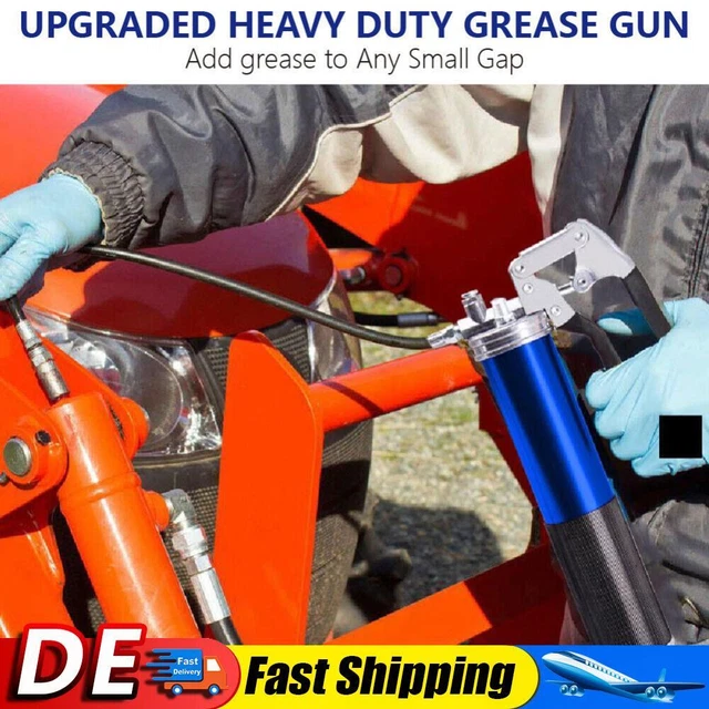 Supporto A Muro Per Pistola Ingrassatore Faithfull – Staffa In Acciaio Zincato, Fissaggio A Scatto, Diametro Canna 57 Mm
