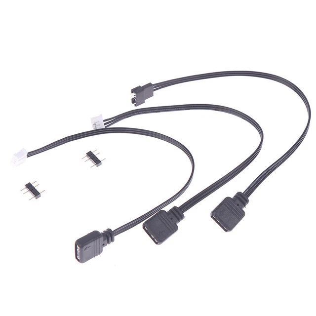 Fan Controller Adapter cable, Small 6pin to 5V ARGB 3PIN For Fan Control#w#