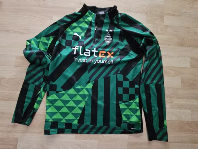 BORUSSIA MÖNCHENGLADBACH Trainingssweatshirt Saison 2022/23 Gr.XL