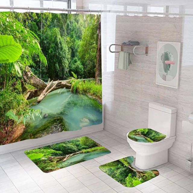 Sfondo Fotografico 2.7x1.8m Foresta Tropicale - Per Feste, Ritratti, Studio, Decorazioni - Foto 6