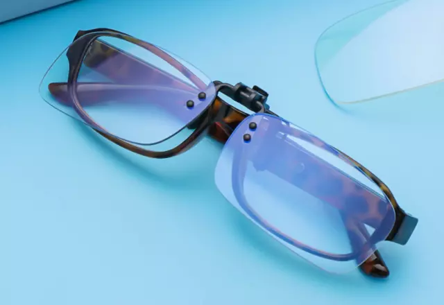 Anti Blaulicht Filter Anclip für Brillenbrille UK Verkäufer Optiker 2