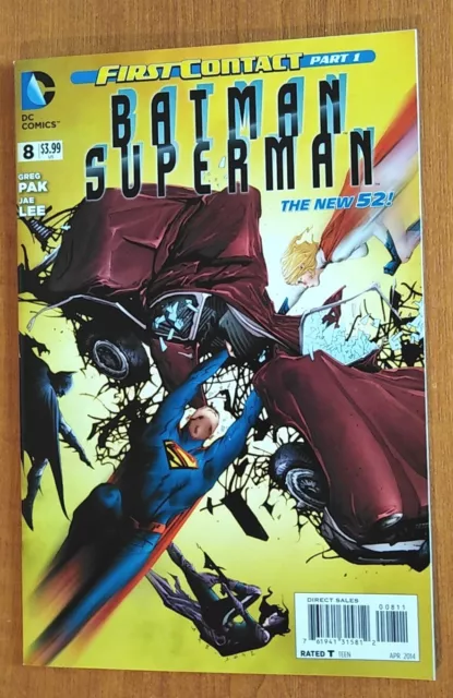 Batman/Superman #8 - DC Comics 1st Print 2013 Series