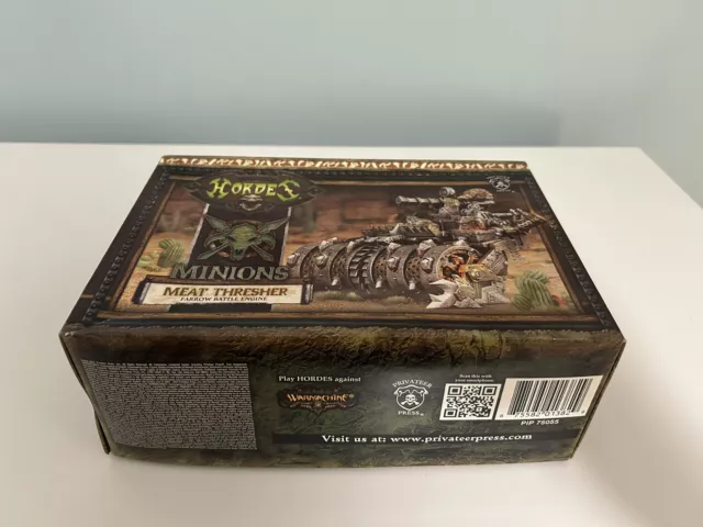 Warmachine Hordes Minions Farrow Meat Thresher Nib