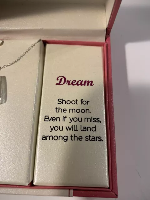 Footnotes Sterling Silver DREAM Necklace 3