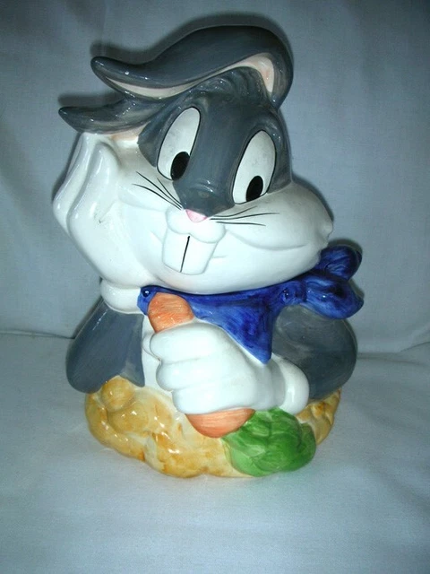 Cookie Jar - BUGS BUNNY 1993 Warner Bros ~ Looney Tunes Ceramic