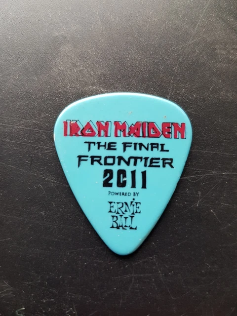 IRON MAIDEN DAVE Murray Final Frontier 2011 Guitar Pick