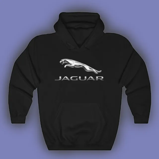 JAGUAR CAR RACING Men's Black Hoodie Sweatshirt Size S-3XL $39.89 ...